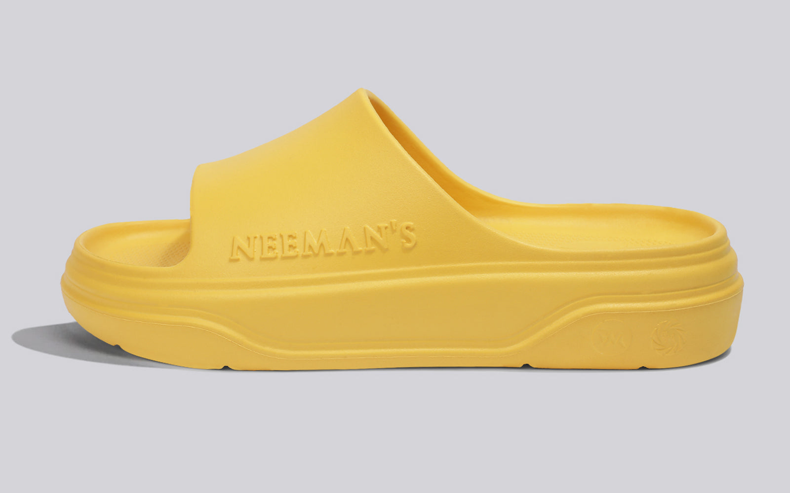 Cushers Slides For Men : Yellow