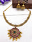 Antique Kempu Necklace Set