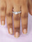 Designer Zirconia Crystal Timeless Elegance Finger Ring