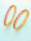 Zircon Kada Bangles zbgl10877/Gold