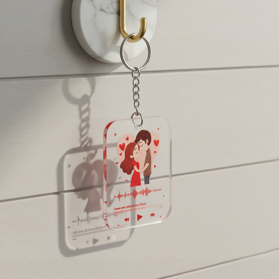 My Own Playlist Keychain