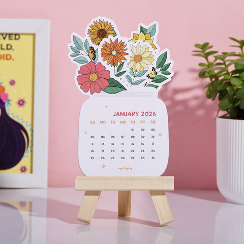 Flower Bouquet Calendar