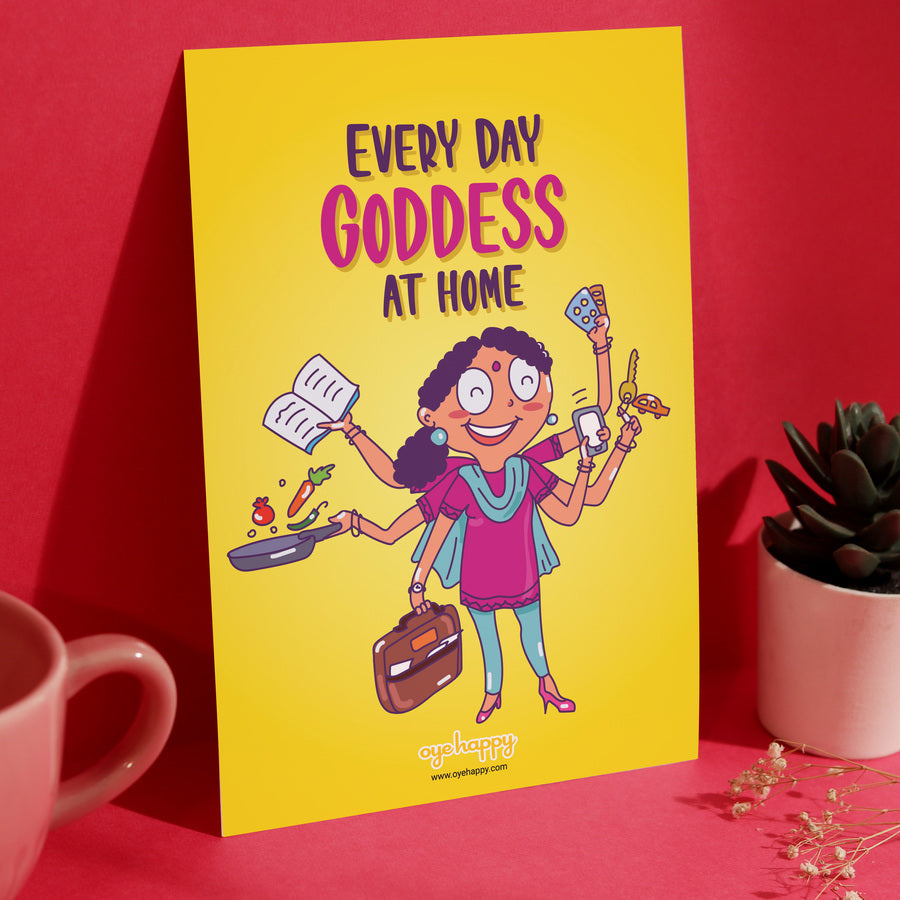 Multi-Tasker Goddess Card - Set of 5