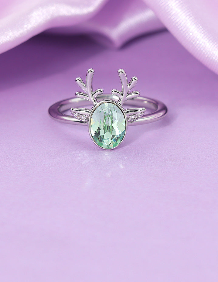 Designer Zirconia Crystal Finger Ring