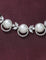 Designer Zirconia Pearl Necklace Set