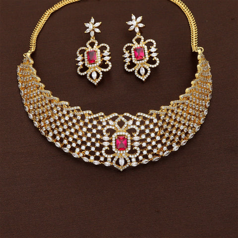 Zirconia Choker Set