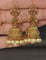 Designer Matt Kempu Floral Design Jhumka Earrings