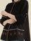 Cotton Embroidered Pintuck Blouse