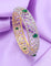 Designer Zircon GJ Polish Bangle ZBGL11123