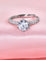 Designer Zirconia Solitaire Adjustable Finger Ring