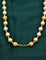 Designer Pearls and Golden Yellow Beads Mala