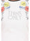 White Printed Sleeveless kurta