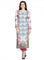 Multicolor 3/4 Sleeve Printed kurta