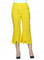 Yellow Ankle Length Trousers