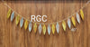 RGC German silver and gold plating mango leaf toran