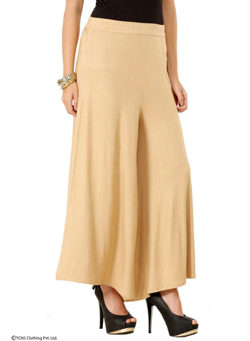 Gold-Toned Culottes