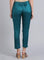 Blue Solid Trousers