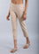 Beige Ankle-Length Trousers