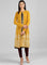 Yellow Flared Cardigan