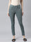 Women Solid Ocean Green Super Stretch Jeggings