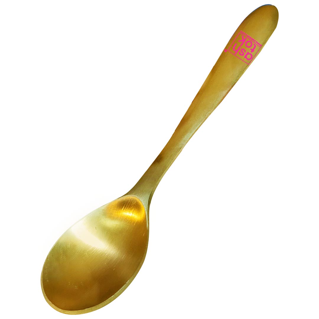 Kansa Spoon Tableware, Handmade Table Spoon