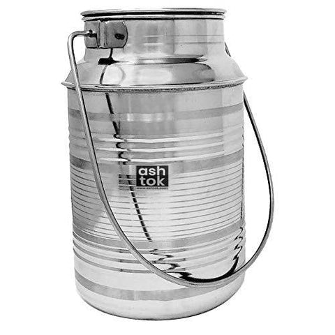 Stainless Steel Milk Can,  Steel Storage Can Online in India