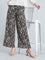 Black Viscoses Printed Palazzo