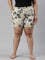 Women Printed White Mid Rise Viscose Lounge Shorts