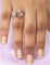 Designer Zirconia Crystal Finger Ring