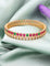 Designer Zircon Gold Plated Bangles ZBGL11010