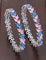 Designer Zirconia Aqua Blue & Baby Pink Bangles ZBGL10128