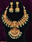 Designer Lakshmi Devi Grand Wedding Necklace Set