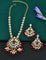 Designer Zirconia Elephant Motif Necklace Set