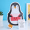 Penguin Card with Hidden Message - Set of 10