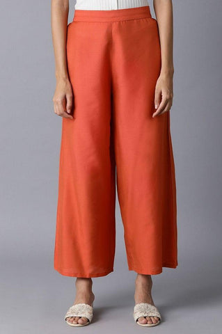 Orange Parallel Pants