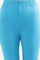 Blue Solid Skinny Fit Cotton Tights With Elasticated Waistband