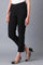 Black Solid Trousers