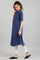 Blue Y/D A-Line kurta