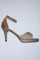 W Pewter Solid Almond Toe Stiletto-Wdove