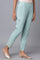 Teal Slim Pants