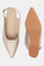 W Beige Embroidered Pointed Toe Flat-Wcharlotte