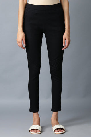 Black Denim Jegging