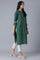 ELM Green Striped kurta