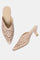 W Nude Closed Laser Cut Block Heel-Wpaula