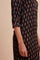 Brown Ajrakh Print Mid-Length kurta