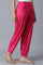 Dark Pink Solid Salwar Pants