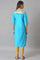 Blue Sequined kurta