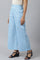 Blue Pure Cotton Straight Kurta and Palazzo Set