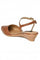 Aurelia Solid Tan Pointed Wedge