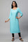 Blue Ethnic kurta